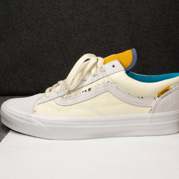 Vans OG STYLE 36 UL LX 'DEVIL'S DETAILS' VN0A5FBXW00 White Blue Mens Size 11.5 - Picture 5 of 12